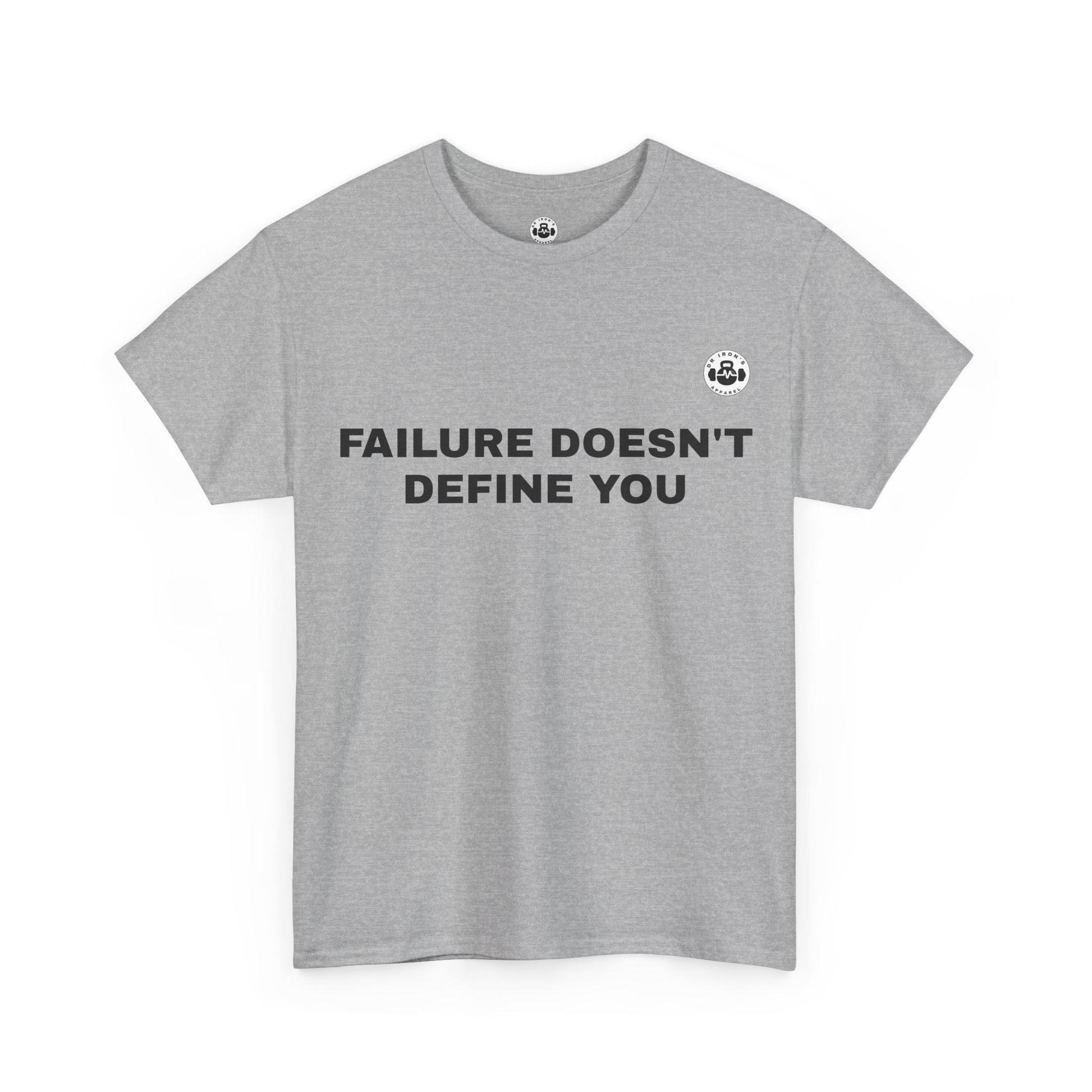 Motivational Unisex Tee - Failure Doesn't Define You, Inspirational Shirt, Gift for Supportive Friends, Confidence Boosting Apparel, [...]