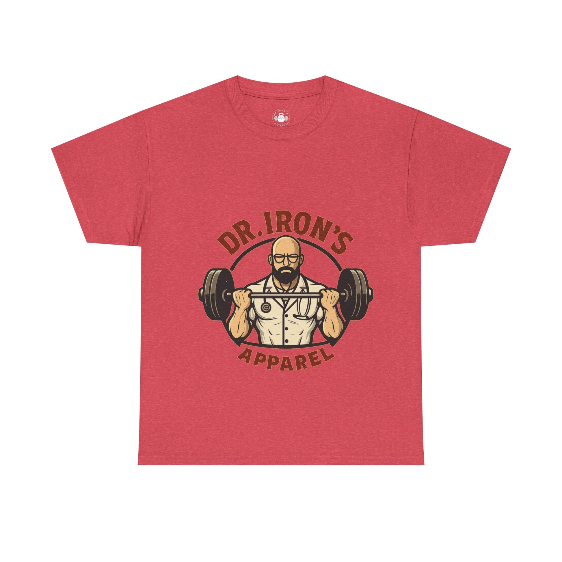 Gym Motivation Tee - Dr. Iron's Apparel, Fitness Shirt, Workout Gear, Weightlifting Gift, Inspirational T-Shirt