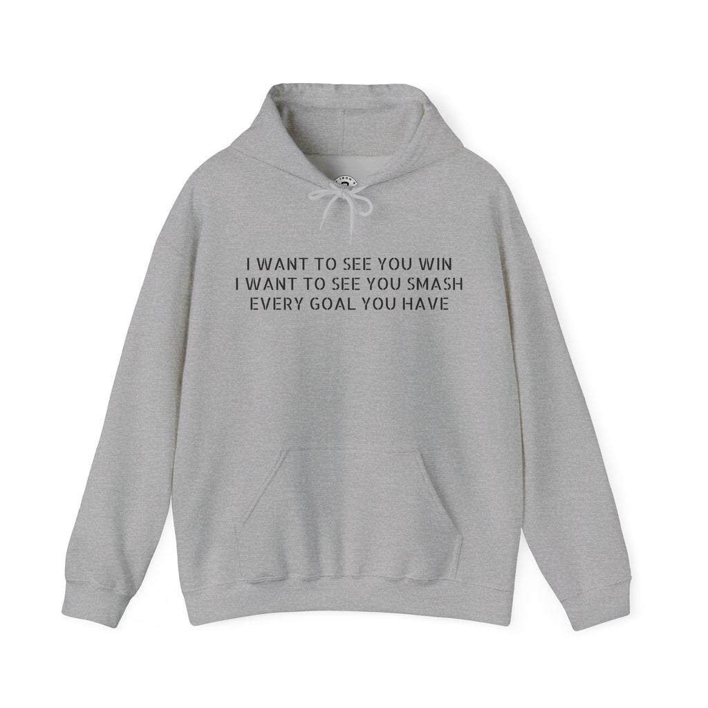 Motivational Fitness Hoodie | Unisex Heavy Blend Sweatshirt | Inspirational Gym Wear | Workout Gift | Fitness Apparel