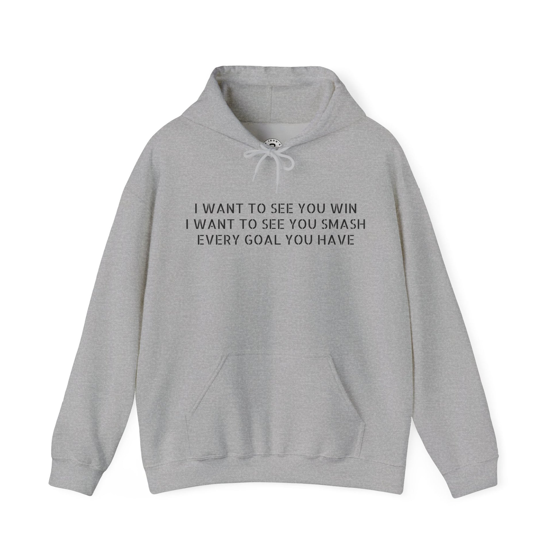 Motivational Fitness Hoodie | Unisex Heavy Blend Sweatshirt | Inspirational Gym Wear | Workout Gift | Fitness Apparel