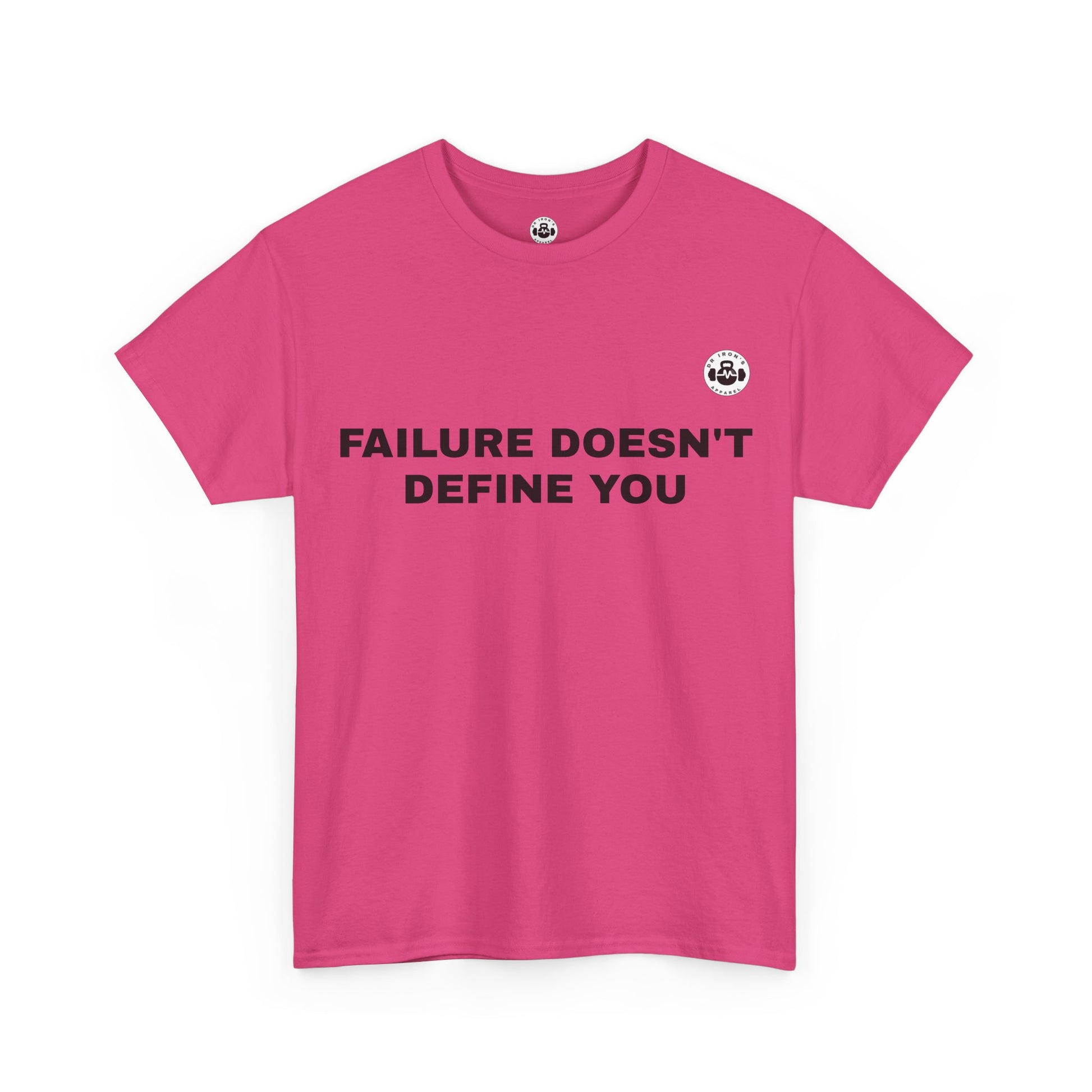 Motivational Unisex Tee - Failure Doesn't Define You, Inspirational Shirt, Gift for Supportive Friends, Confidence Boosting Apparel, [...]