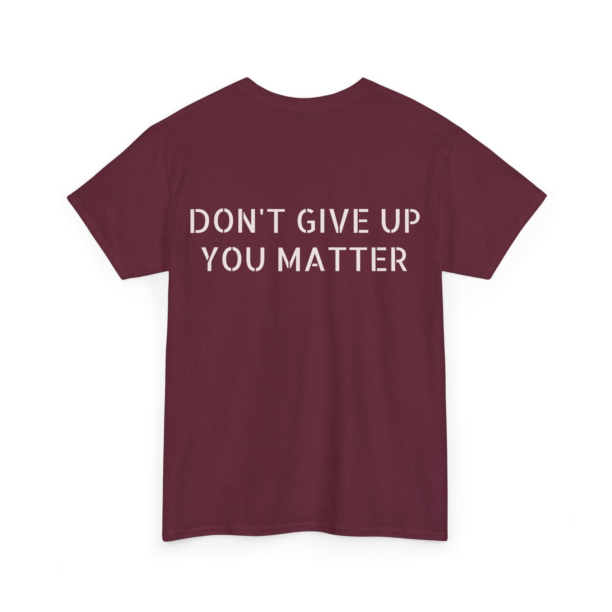 Motivational Fitness Tee - Unisex Heavy Cotton Shirt, Workout Apparel, Gym Gift, Positive Vibes, Mental Health Awareness, [...]