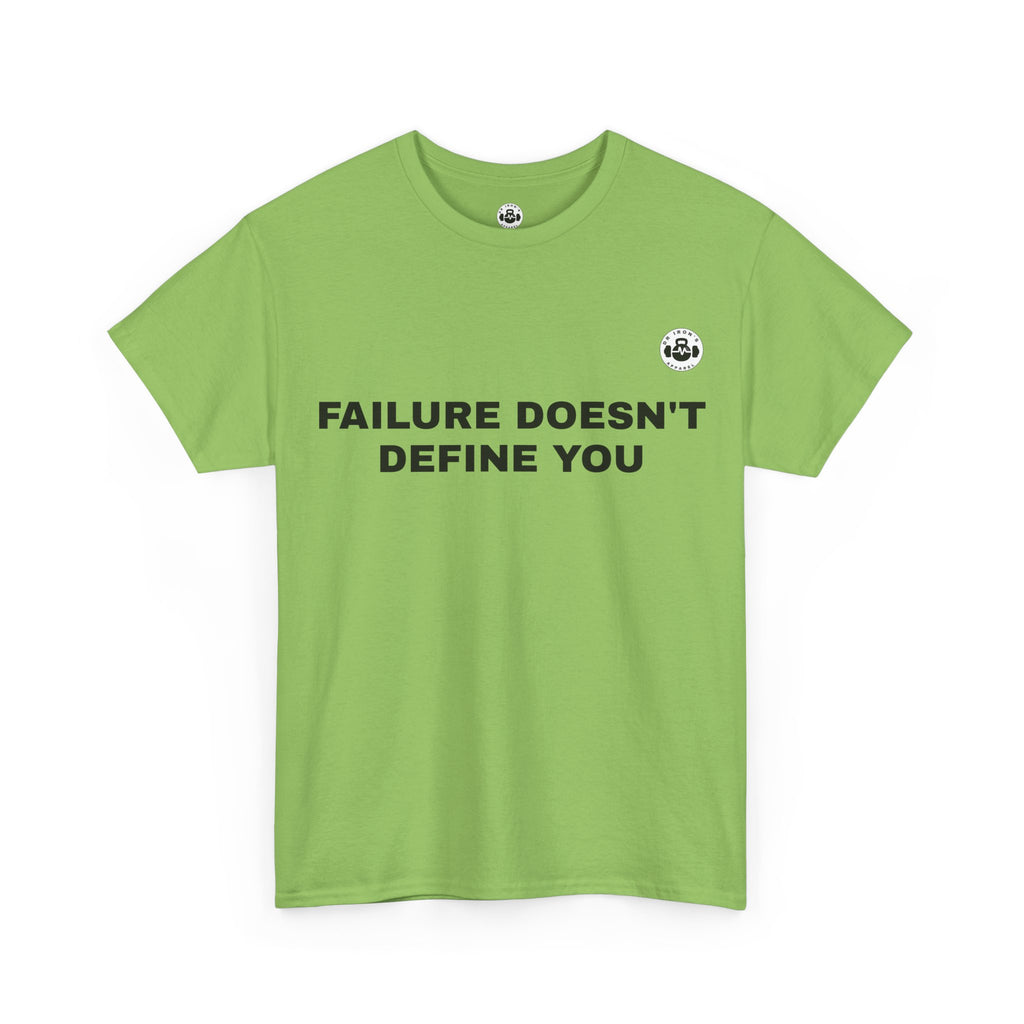 Motivational Unisex Tee - Failure Doesn't Define You, Inspirational Shirt, Gift for Supportive Friends, Confidence Boosting Apparel, [...]